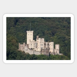 Stolzenfels Castle, Koblenz, Middle Rhine, Rhine, Rhineland-Palatinate, Germany Sticker